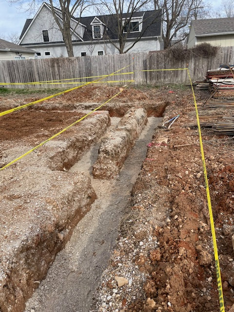 Commercial concrete pad
