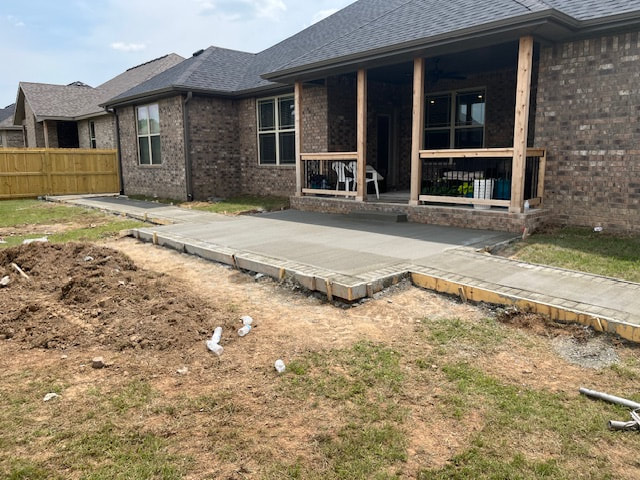 Exposed aggregate finish